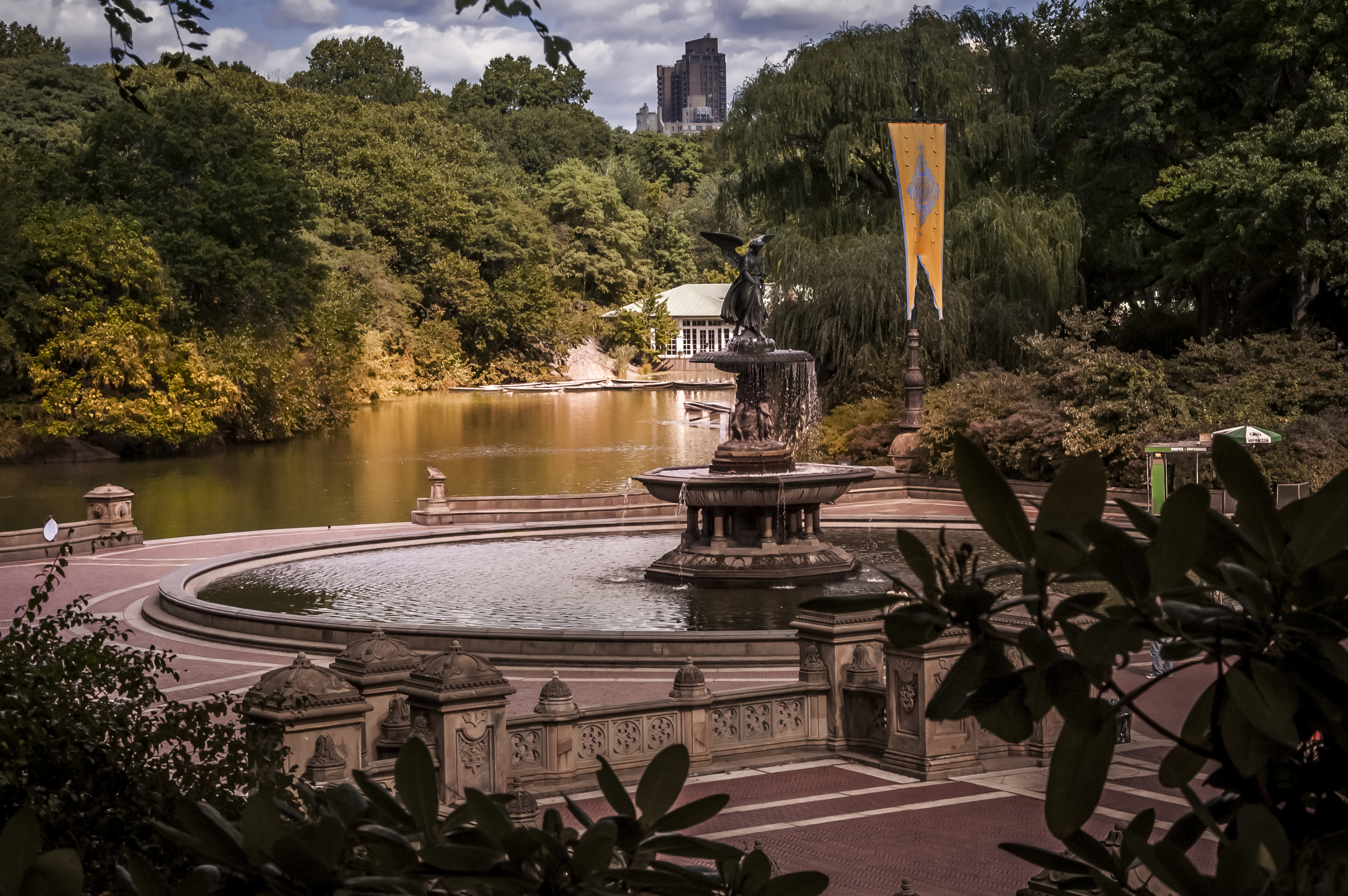 Bethesda Fountain in Central Park