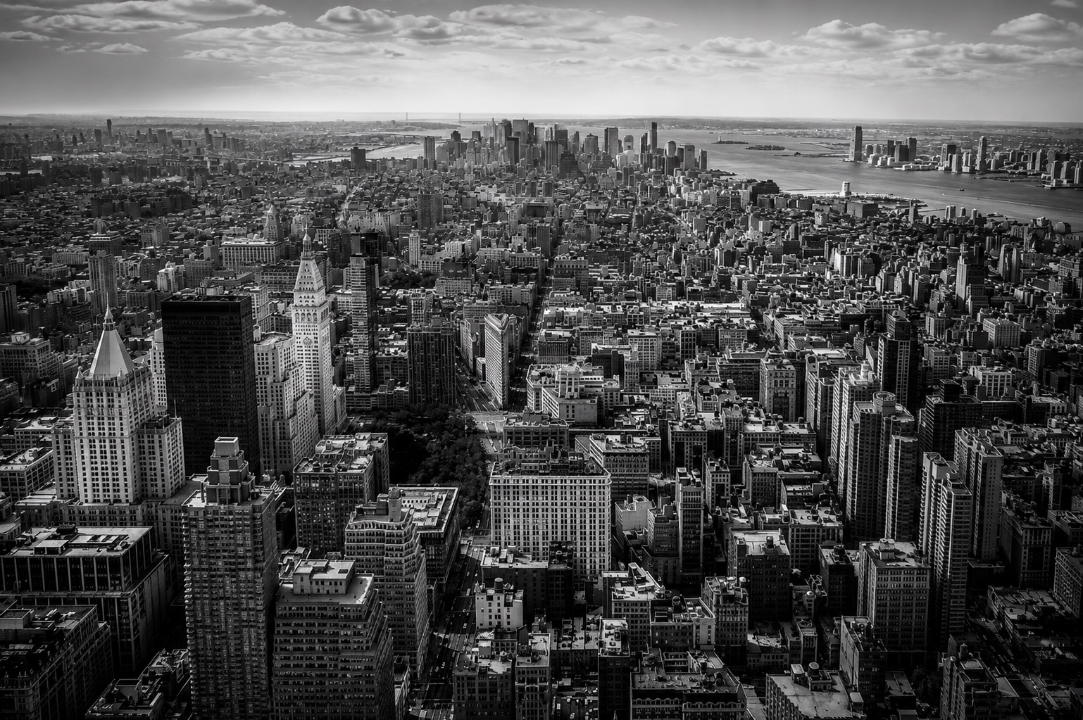 New York viewed from the Empire State Building
